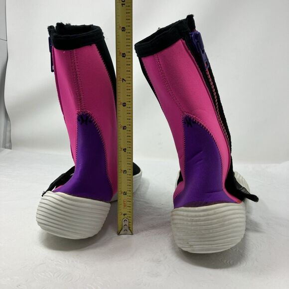 VTG Nike Aqua Sock High Booties Water Shoes Boots Women’s Sz 13 Rare Neoprene - Picture 4 of 16